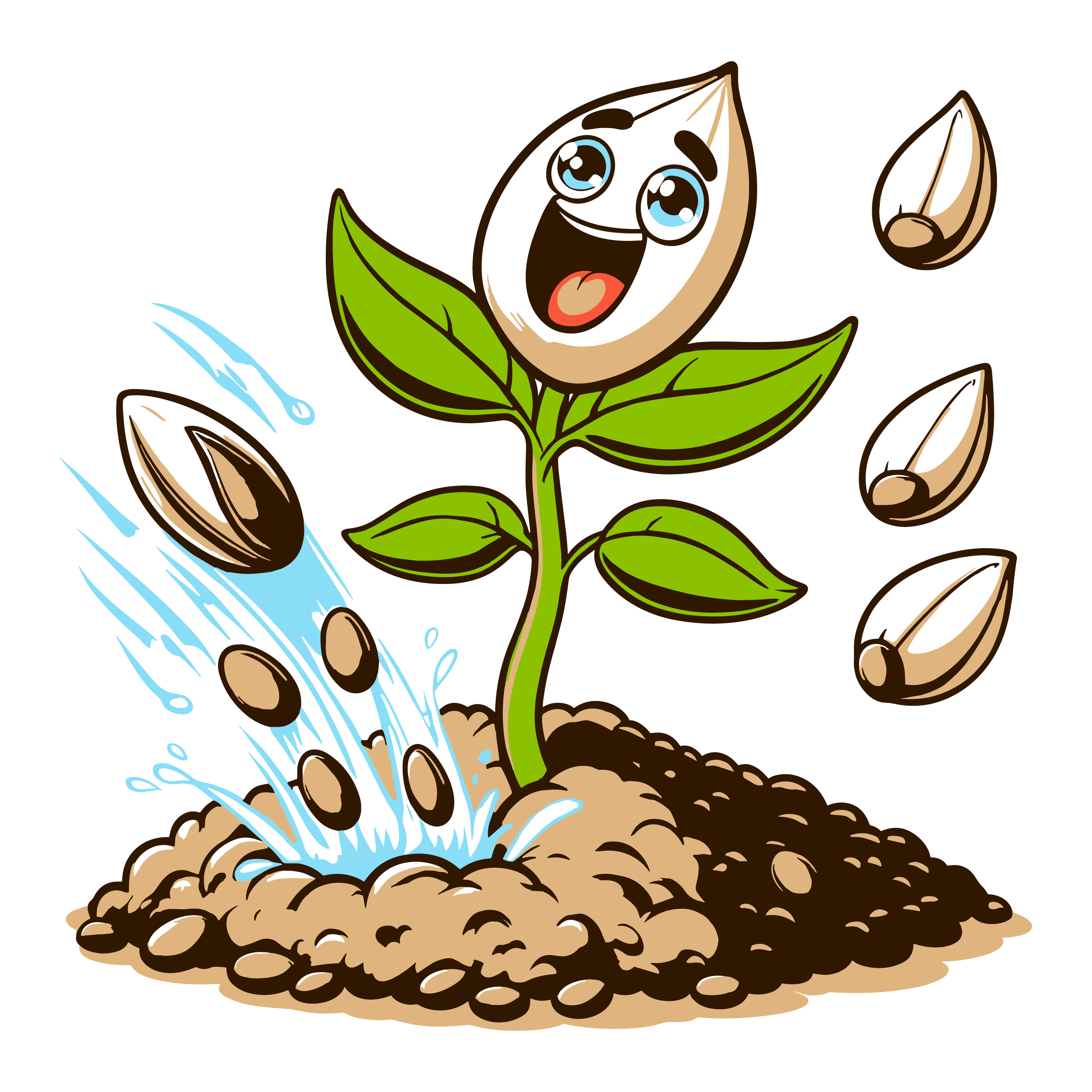 How Do Plants Grow from Seeds?