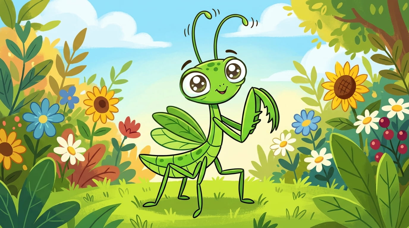 Koji the Praying Mantis - A Tiny Garden Hunter Adventure