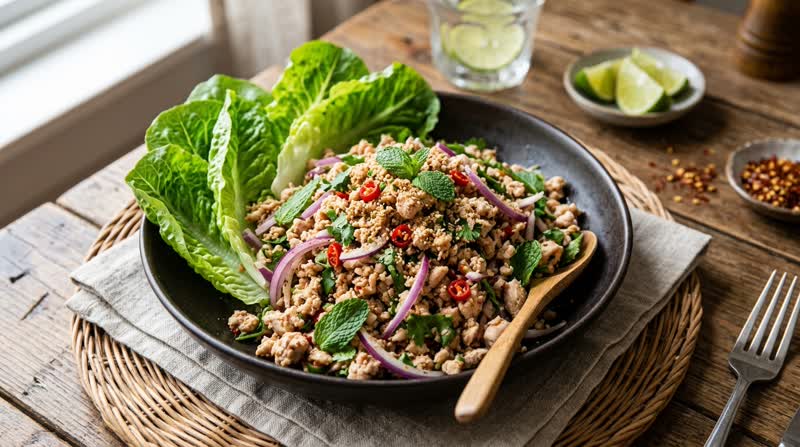 Thai Larb Gai (Chicken Salad)