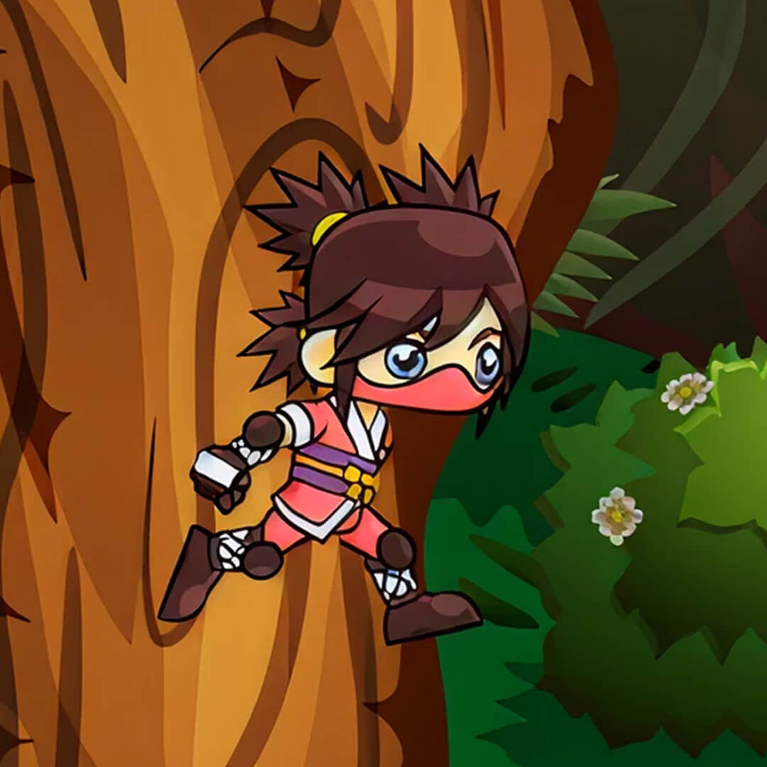 Kunoichi Sprint: Shadows in Motion