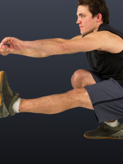 Low Squat Leg Reach – Stay Low, Burn Hard