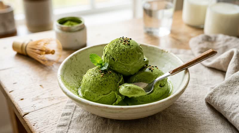 Matcha Green Tea Ice Cream
