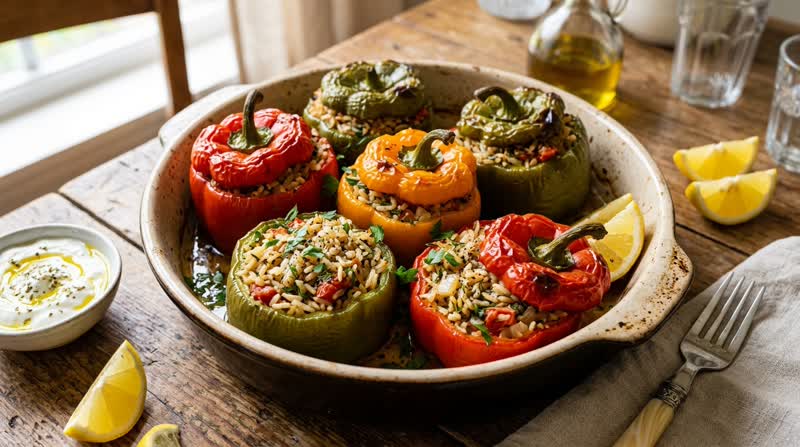 Stuffed Peppers (Gemista)