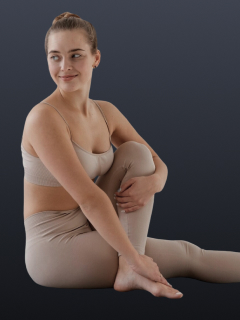 Seated Twisted Angle