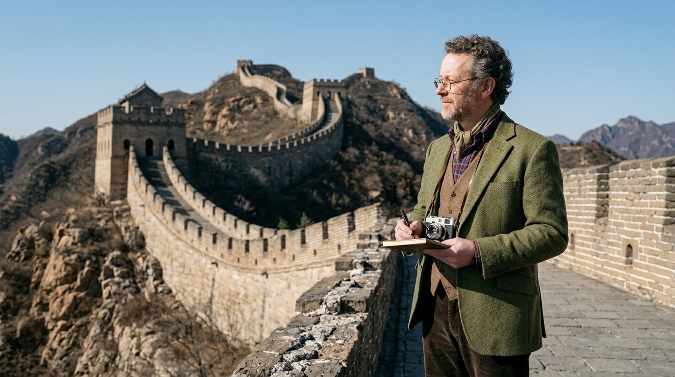 Stone Across the Mountains: The Story of the Great Wall of China