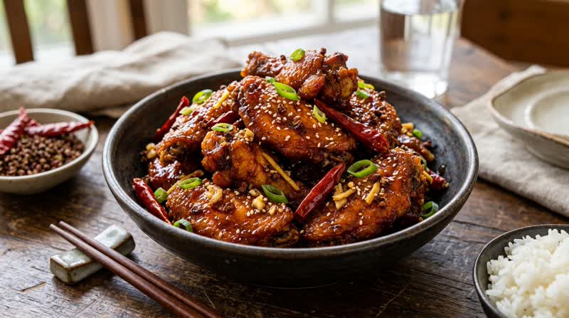 Szechuan Chicken Wings