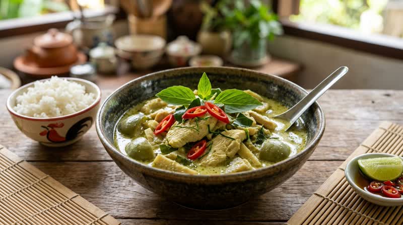 Green Curry Chicken (Gaeng Keow Wan Gai)