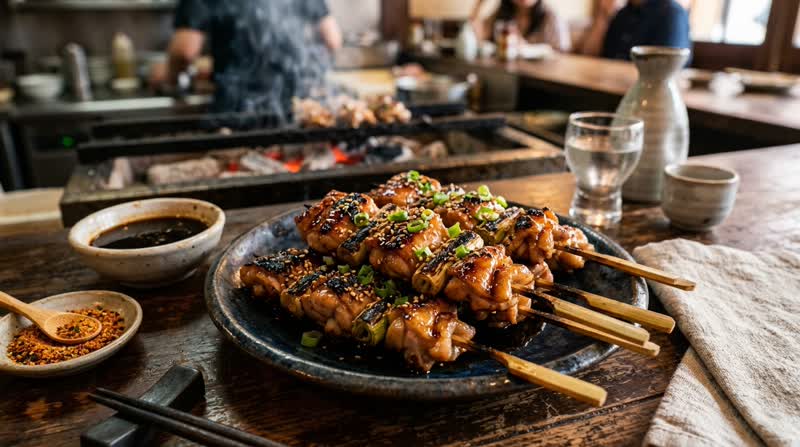 Yakitori (Grilled Chicken Skewers)