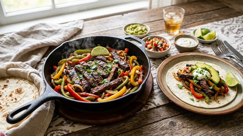 Beef Fajitas