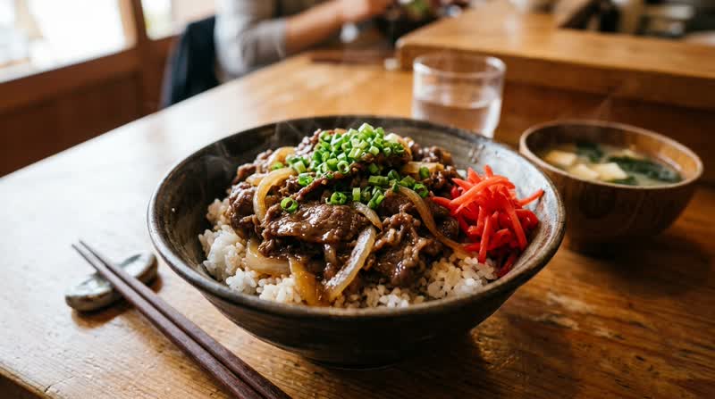 Gyudon (Beef Bowl)
