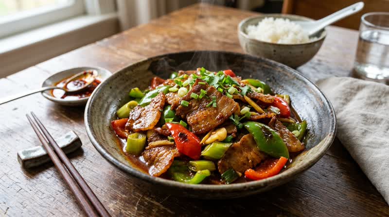 Twice-Cooked Pork (Hui Guo Rou)