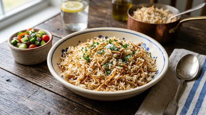 Rice Pilaf with Vermicelli