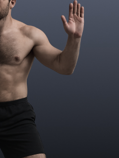 Jumping jacks - exercise for warming up